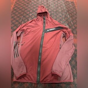 Adidas Terrex Techrock Flooce Wind Hooded Jacket
Size L